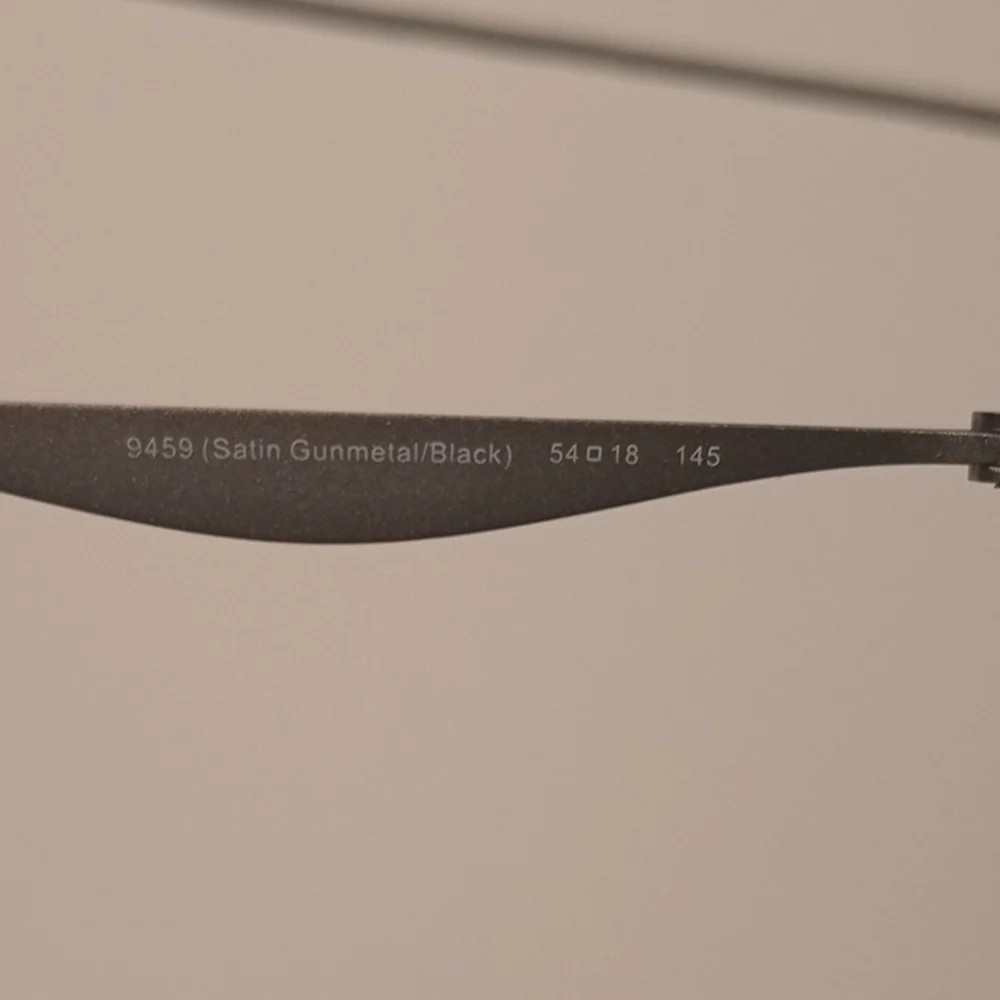 Coach Metallic Silver Frame Glasses - Picture 4 of 5